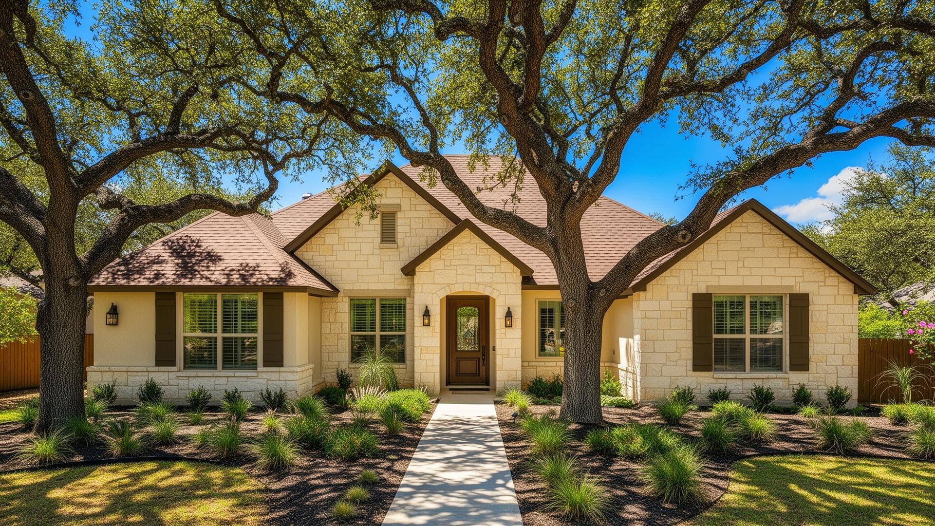 Professional roofing installation on Texas home in San Antonio
